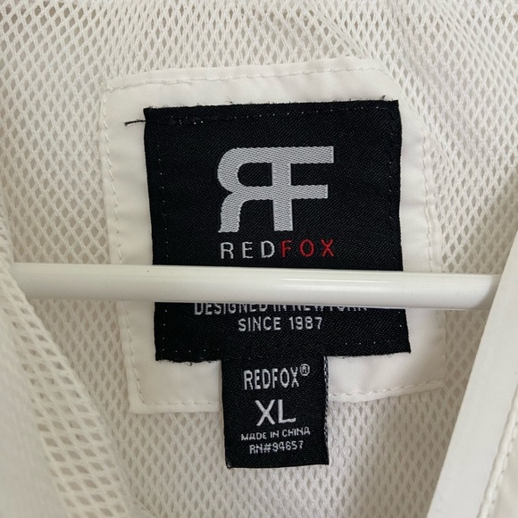 Red Fox men’s reflective windbreaker — XL - Picture 3 of 7